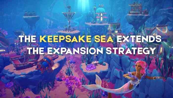 Disney dreamlight valley 1-30kb | tycoonstory media Disney dreamlight valley keepsake sea expansion scene featuring a colorful underwater world and mermaid character, illustrating the game’s expanding content strategy.