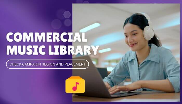 Download tiktok mp3 - tycoonstory | tycoonstory media Download tiktok mp3 commercial music guide featuring a woman using a laptop to explore licensed audio for marketing campaigns.
