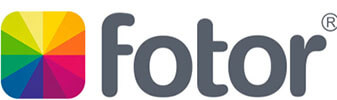Fotor | tycoonstory media Fotor logo: multicolored square icon next to the gray word 'fotor'.