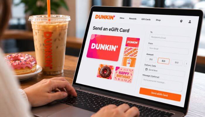 How to send a dunkin e gift card 1 | tycoonstory media How to send a dunkin e gift card online using a laptop