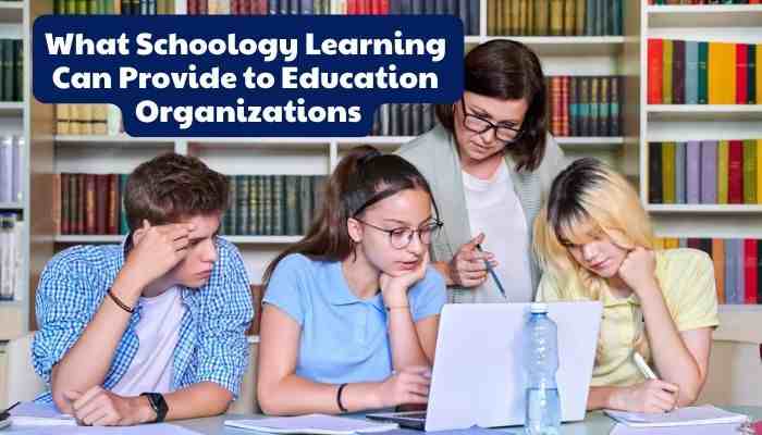 Schoology alfa - tycoonstory | tycoonstory media Schoology alfa learning environment showing students and a teacher using digital tools to support collaboration, coursework, and modern education.