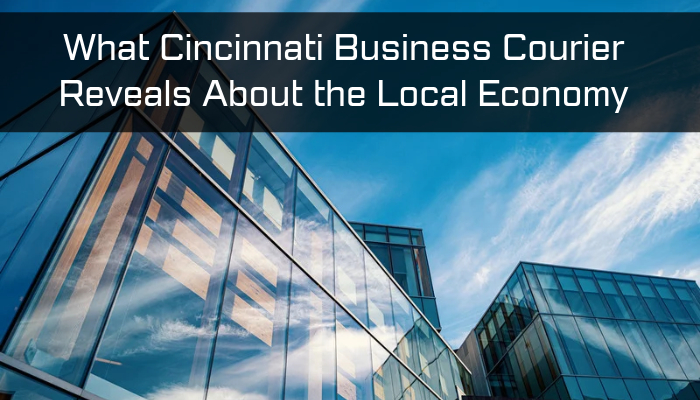 What cincinnati business courier reveals about the citys business scene 1 | tycoonstory media Hero image of glass office buildings with the headline: what cincinnati business courier reveals about the local economy